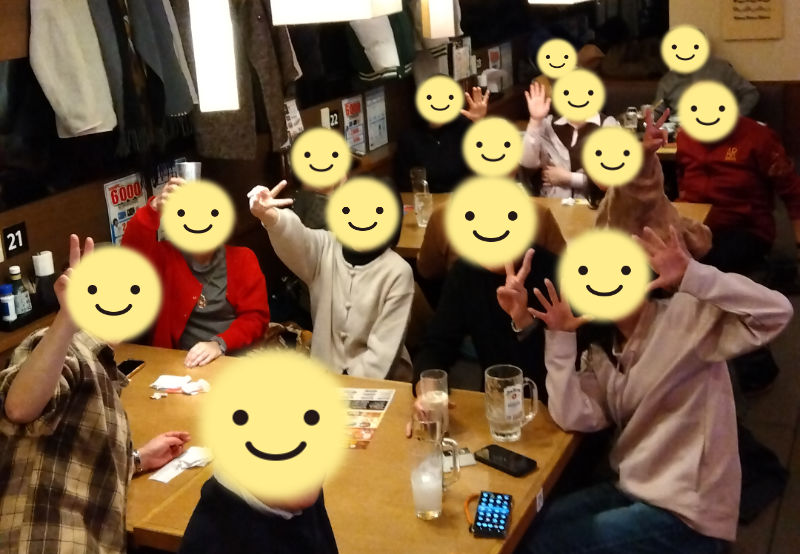 11月8日(土) 北海道・しばいあんさんの酔いたい人は集まろうオフ会2