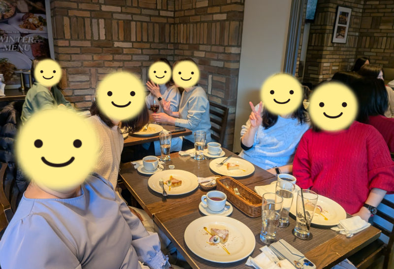 2026年2月21日東京40代以上の女子ランチ会